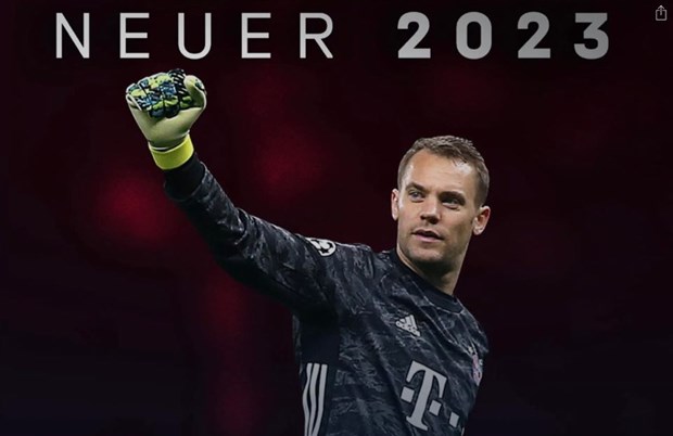 Bayern Munich បន្តកុងត្រាថ្មីជាមួយ Neuer ជាផ្លូវការរហូតដល់ឆ្នាំ ២០២៣